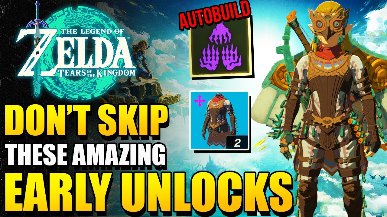 Не пропустите эти потрясающие улучшения в начале The Legend of Zelda: Tears of the Kingdom