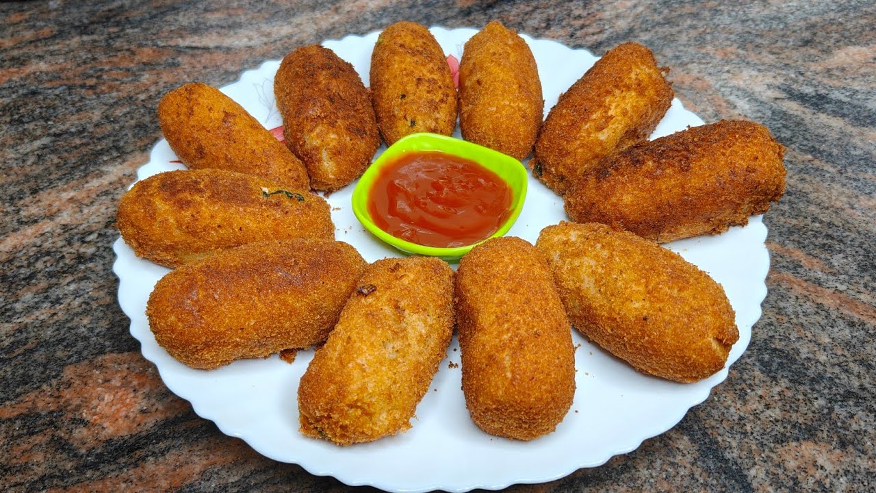 Crispy Bread Rolls || Ramadan Special Crispy Potato Bread Rolls Recipe By Farhana Cooking 