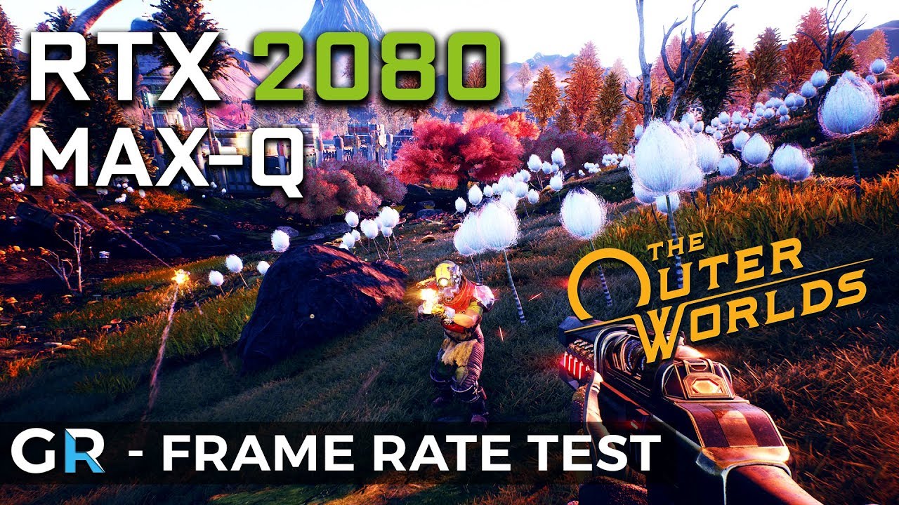 RTX 2080 MAX-Q THE OUTER WORLDS | Dell Alienware M15 R2 | 1080p Ultra | FPS Benchmark Test