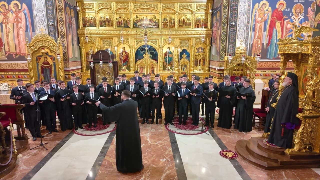 Corul Seminarului Teologic din Slobozia - (2025) - moment de colinde armonizate