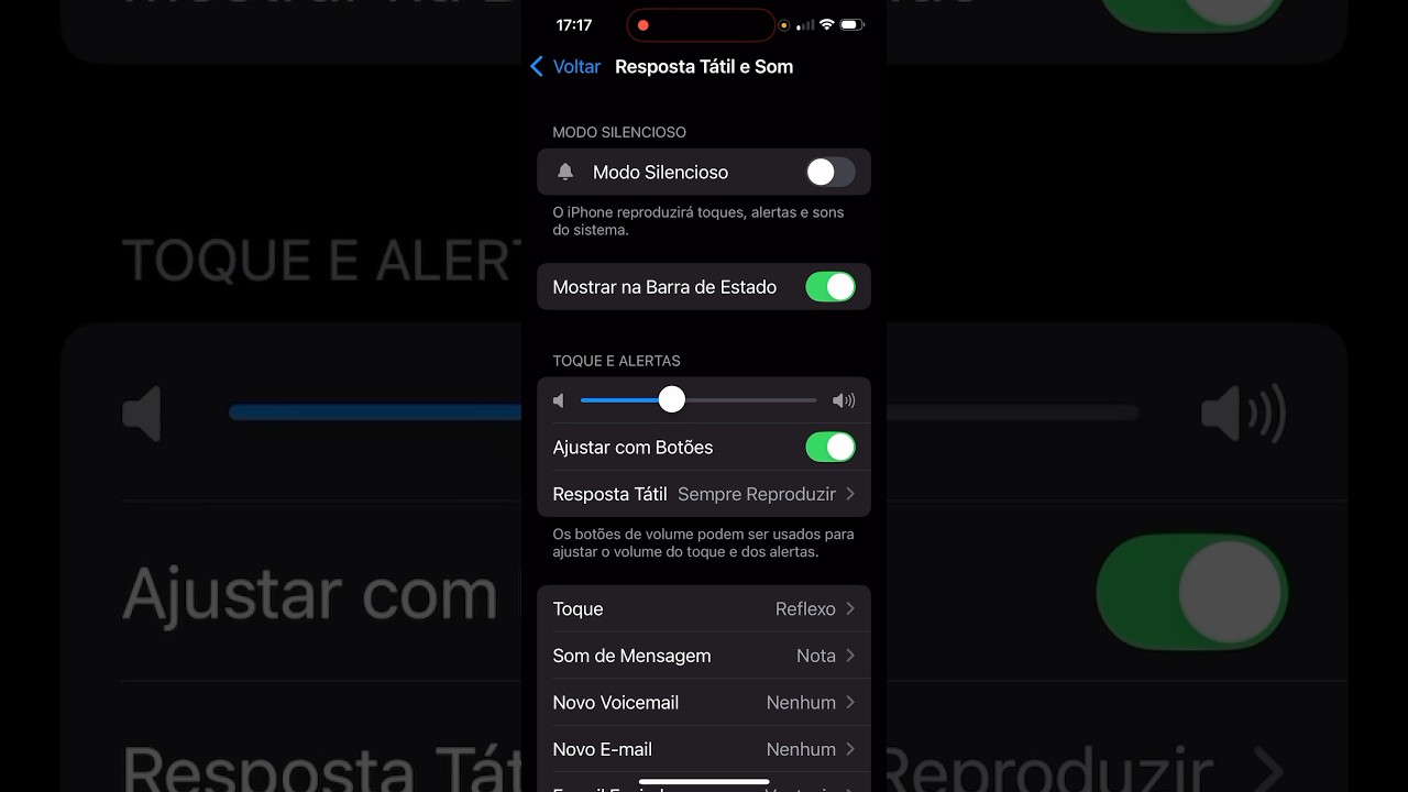 Como Ativar Ajuste de Bot&otilde;es de Volume no seu iPhone? #dica #ajustes #ios