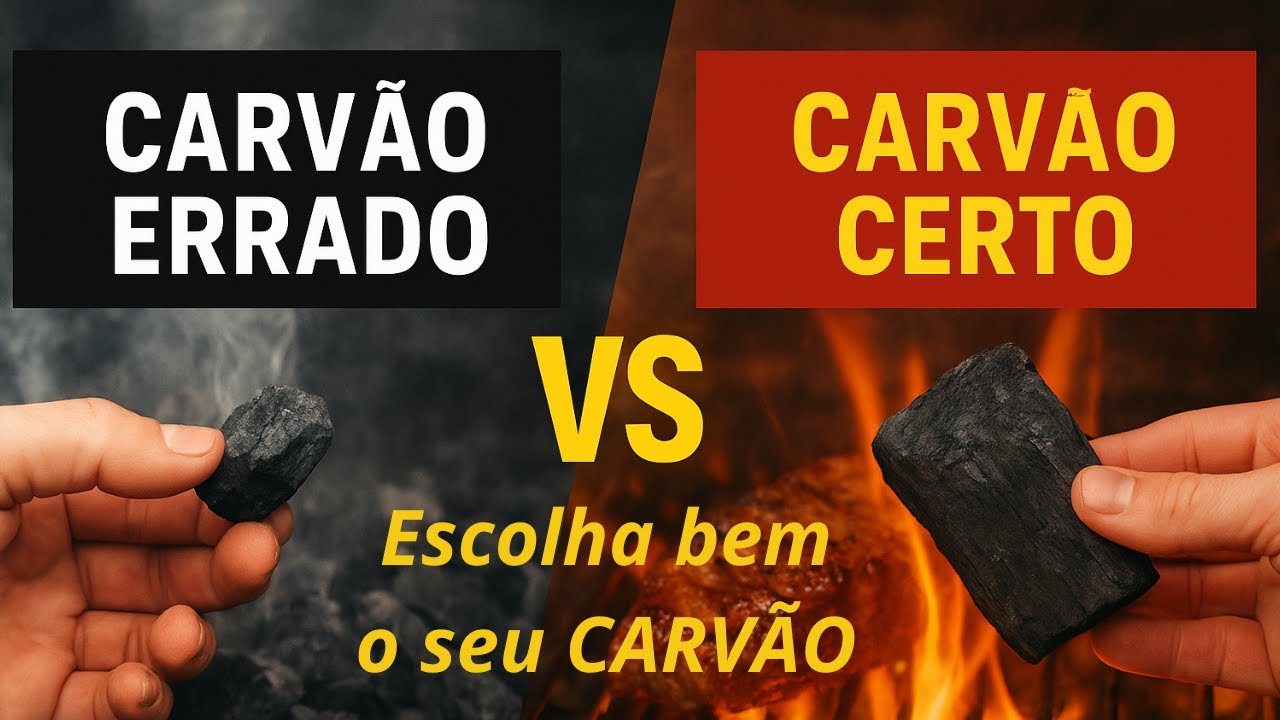 ESCOLHA BEM O SEU CARVÃO | O Segredo do Churrasco Perfeito Começa Aqui!