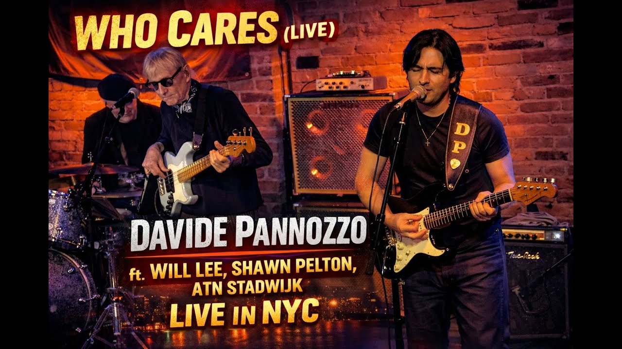 Who Cares (Live) - Davide Pannozzo feat. Will Lee, Shawn Pelton, Etienne Stadwijk | The Bitter End
