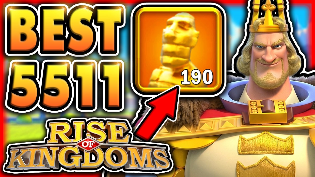 NEW Best 5511 Legendary Commanders in Rise of Kingdoms 2026