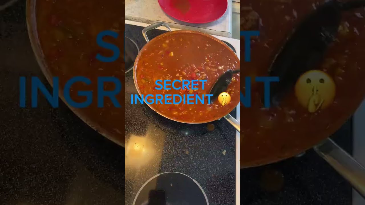This Chili Has A Secret Ingredient 🤫 