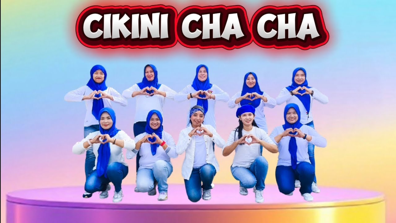 CIKINI CHA CHA || Line Dance || Choreo: Theresia, Dwi Kusumastuti, Mimitha Kaeru