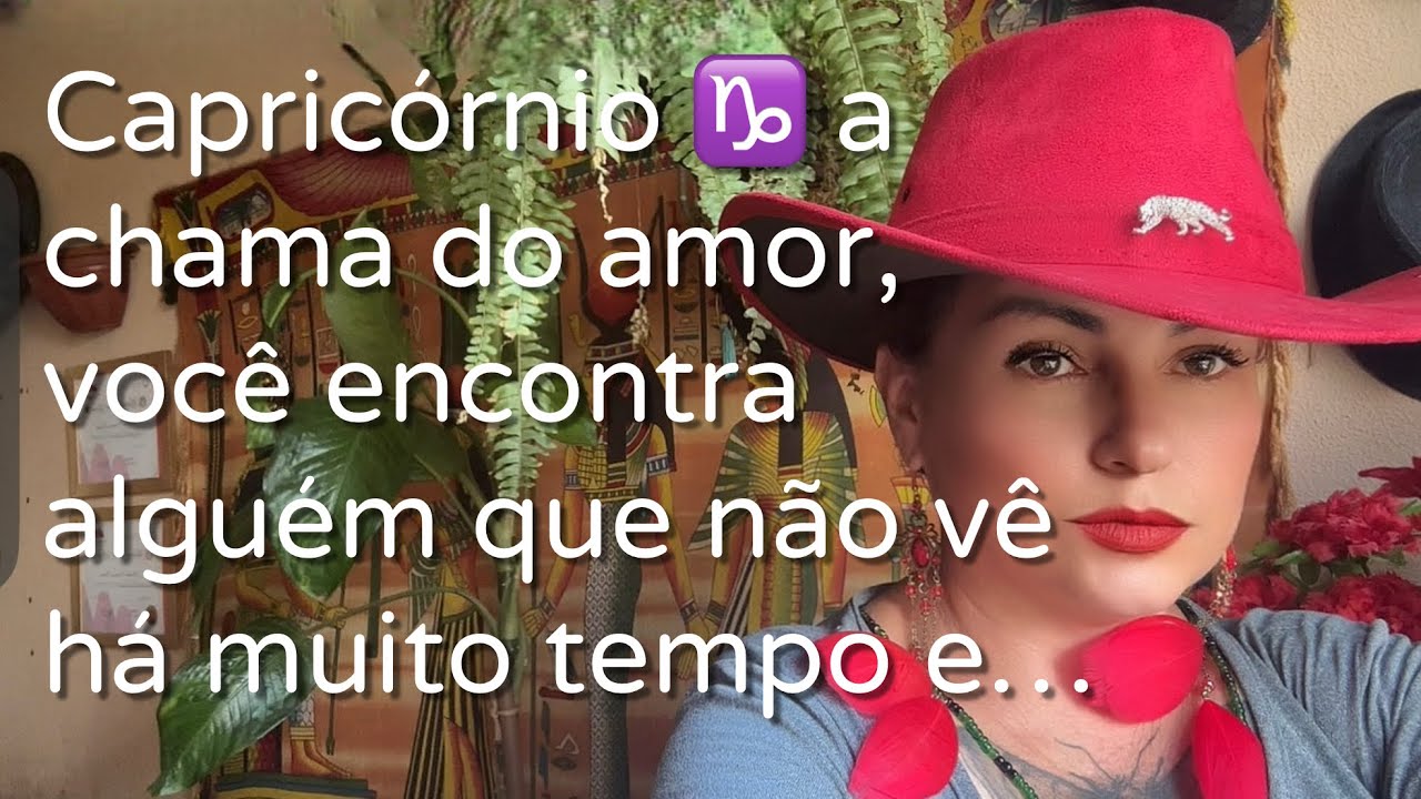 Capricórnio ♑️ a chama do amor, você encontra alguém que não vê há muito tempo e…#tiragemdecartas