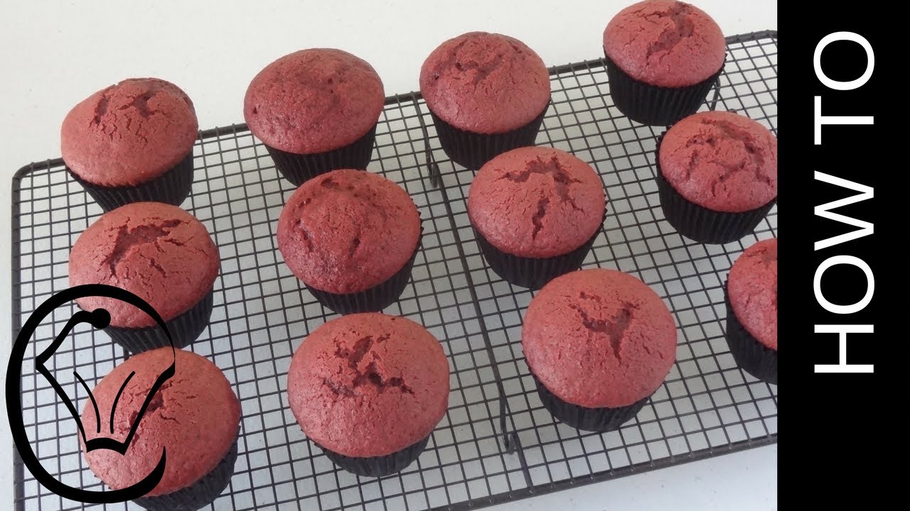 Scratch Red Velvet Cupcakes Light Fluffy No Mixer Needed by Cupcake Savvy's Kitchen