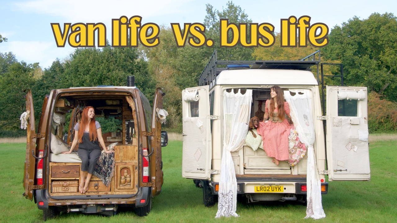 I Swapped My Tiny Van for a Cottagecore Bus! (feat. Bus Off with Josie)
