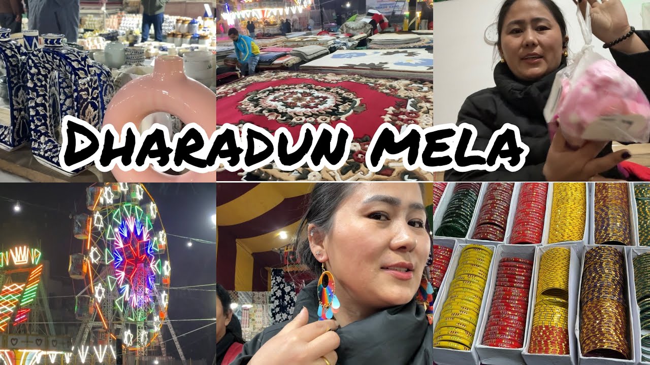 DHARADUN MELA|| WHAT I BUY IN MELA  #tibetan #youtube 