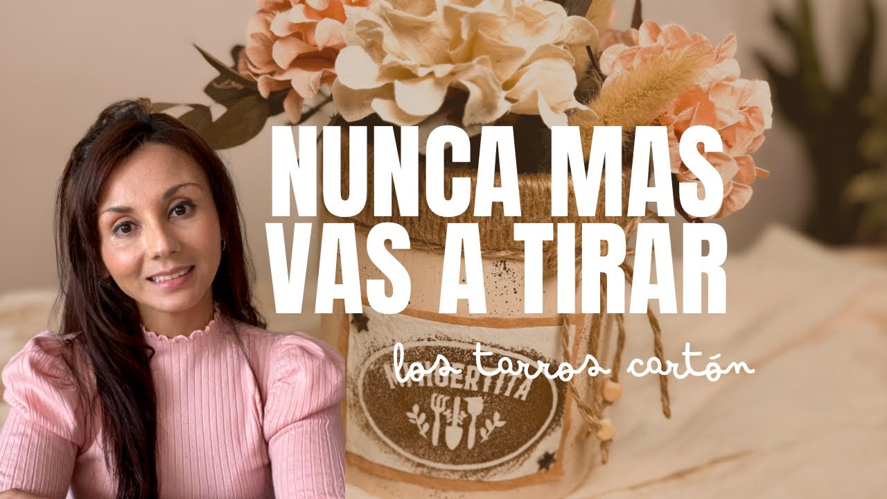 🍬 No tires ese tarro de dulce, mirá lo que podés hacer DIY