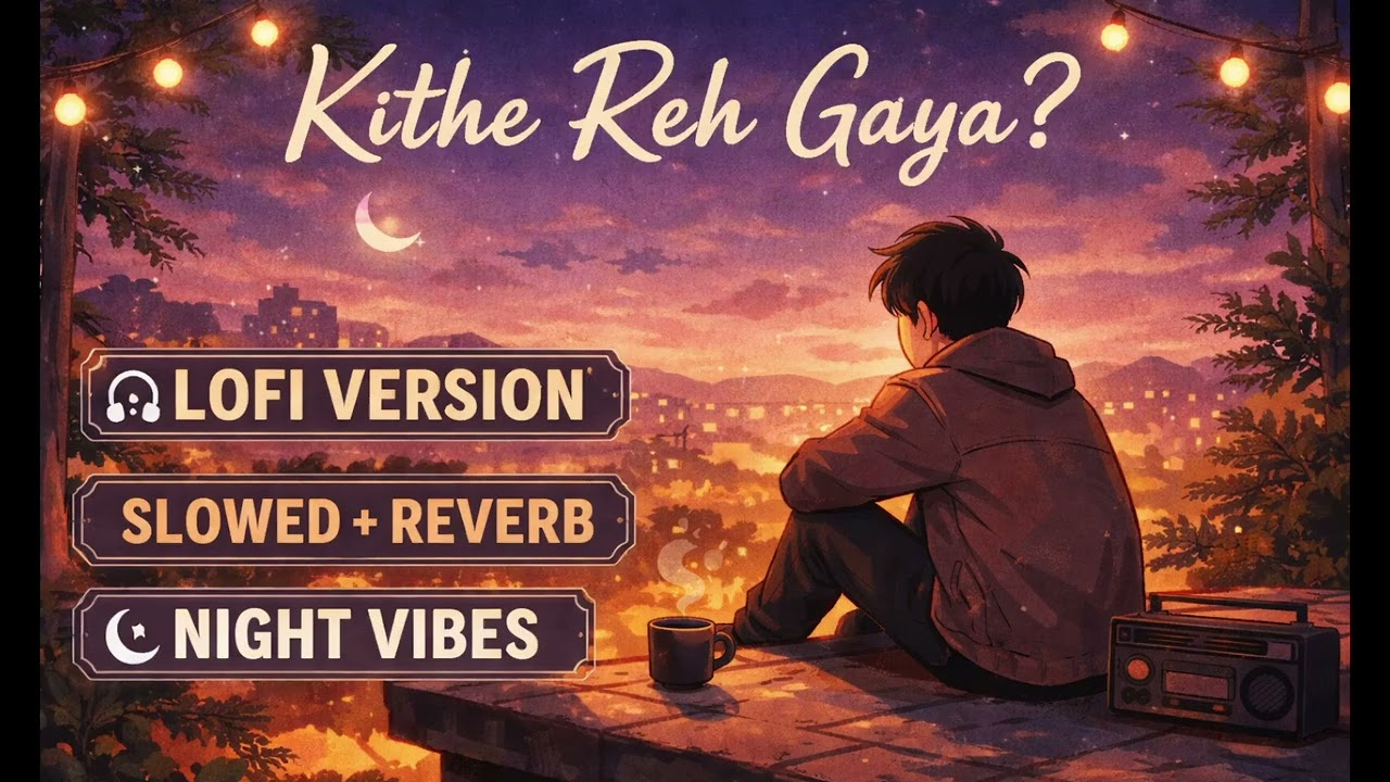 Kithe Reh Gaya – Lofi Version | Slowed & Reverb | Punjabi Sad Song | Late Night Vibes