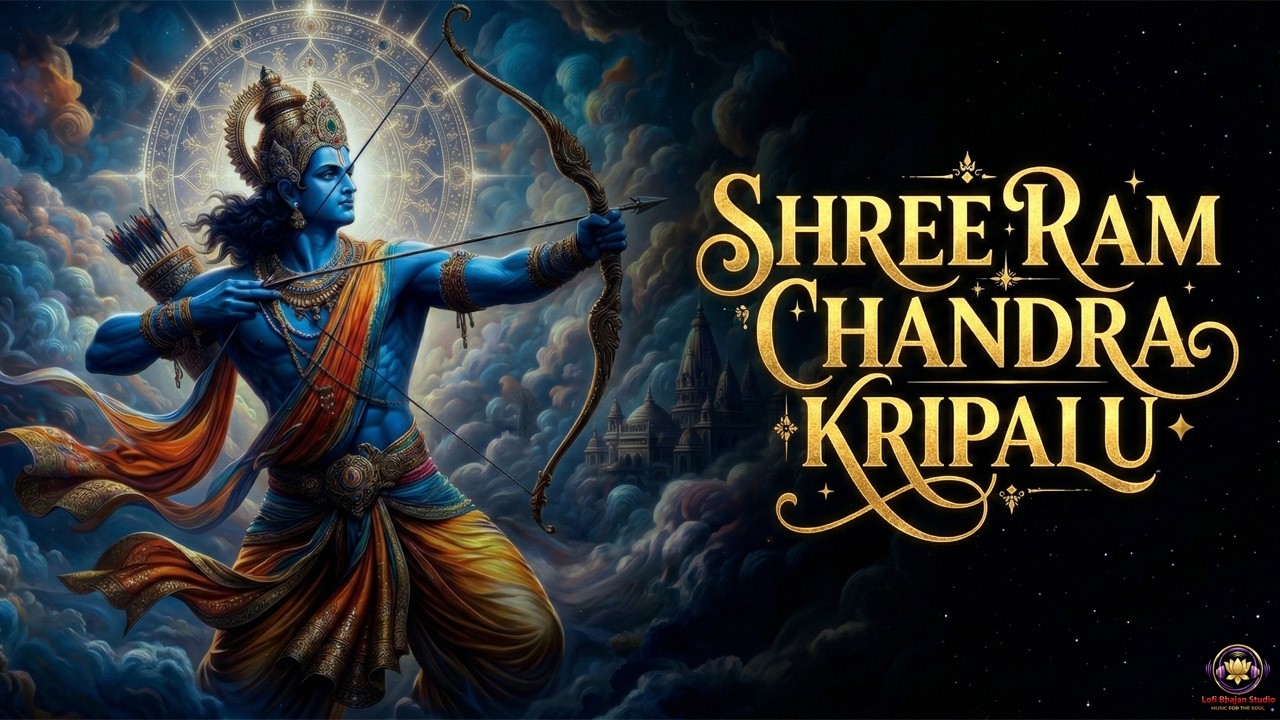 Shree Ram Chandra Kripalu | 432Hz Epic Cinematic Powerful Ram Bhajan | Lofi Bhajan Studio