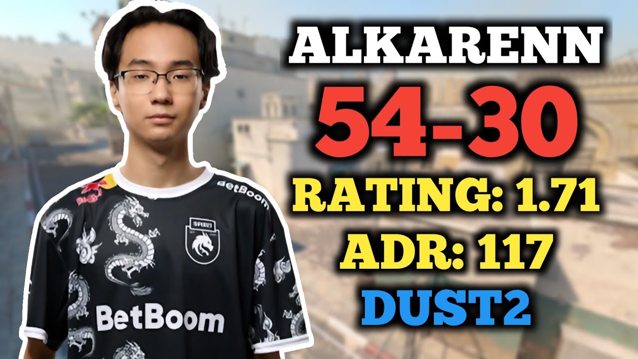CS2 POV | ALKARENN (54-30) FACEIT RANKED (DUST2) | VOICELESS