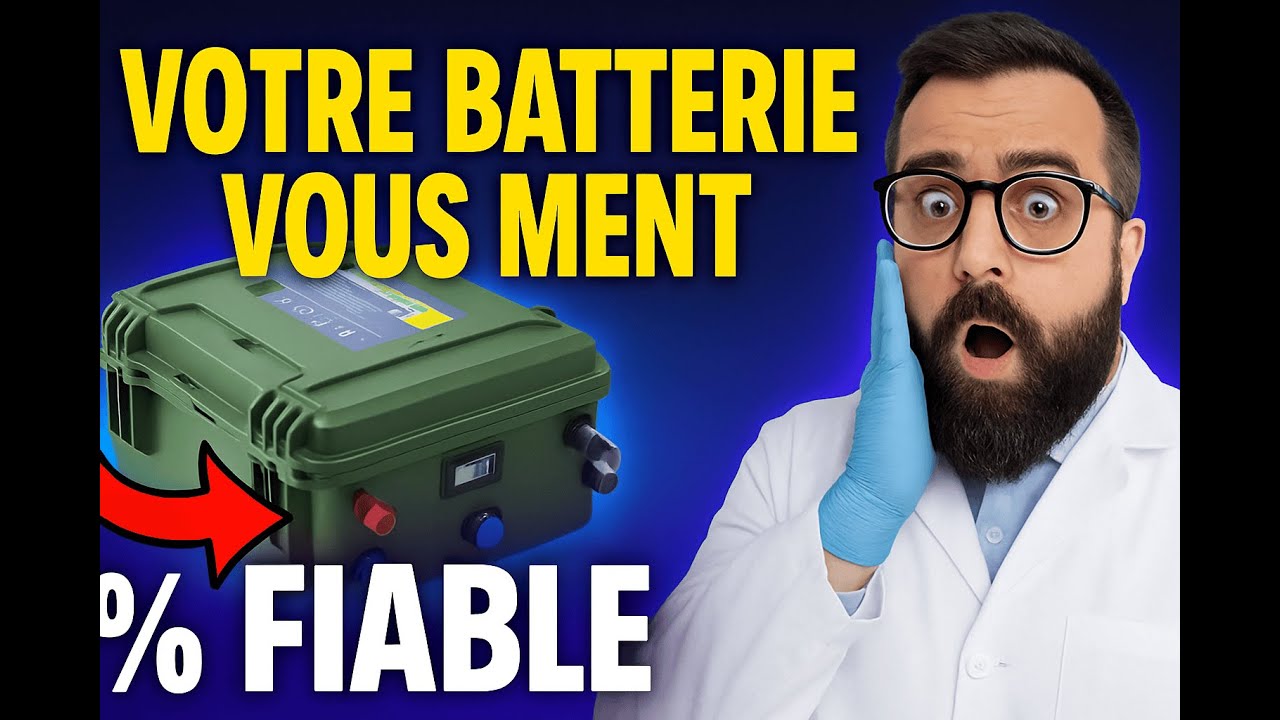 CALIBRAGE D'ECRAN DE BATTERIE LIFEPO4