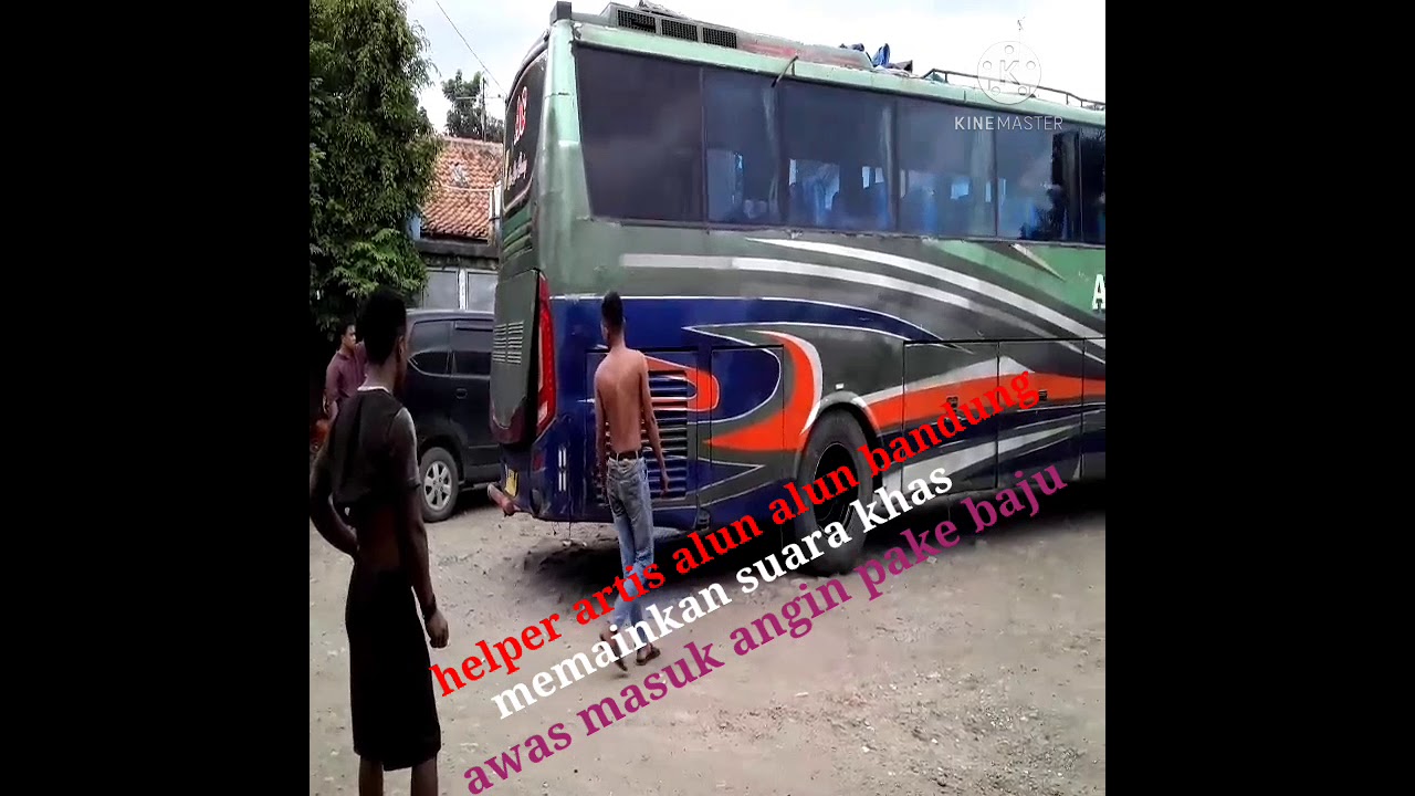 Helper bus bagaikan petarung.#shorts