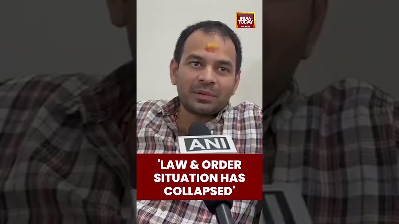 'Law And Order Situation In Bihar Has Completely Collapsed': Ex-Bihar Minister Tej Pratap Yadav