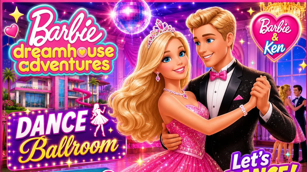  Dance Ballroom with Barbie & Ken 💖 #BarbieDreamhouseAdventures #BarbieAndKen #Ballroom #Gaming #ken