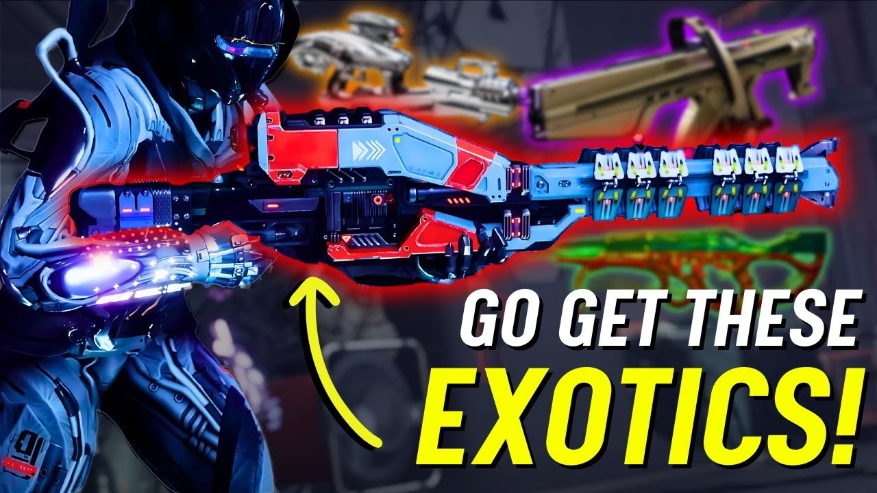 TOP 50 Destiny 2 EXOTIC WEAPONS & How to Get Them in 2025!