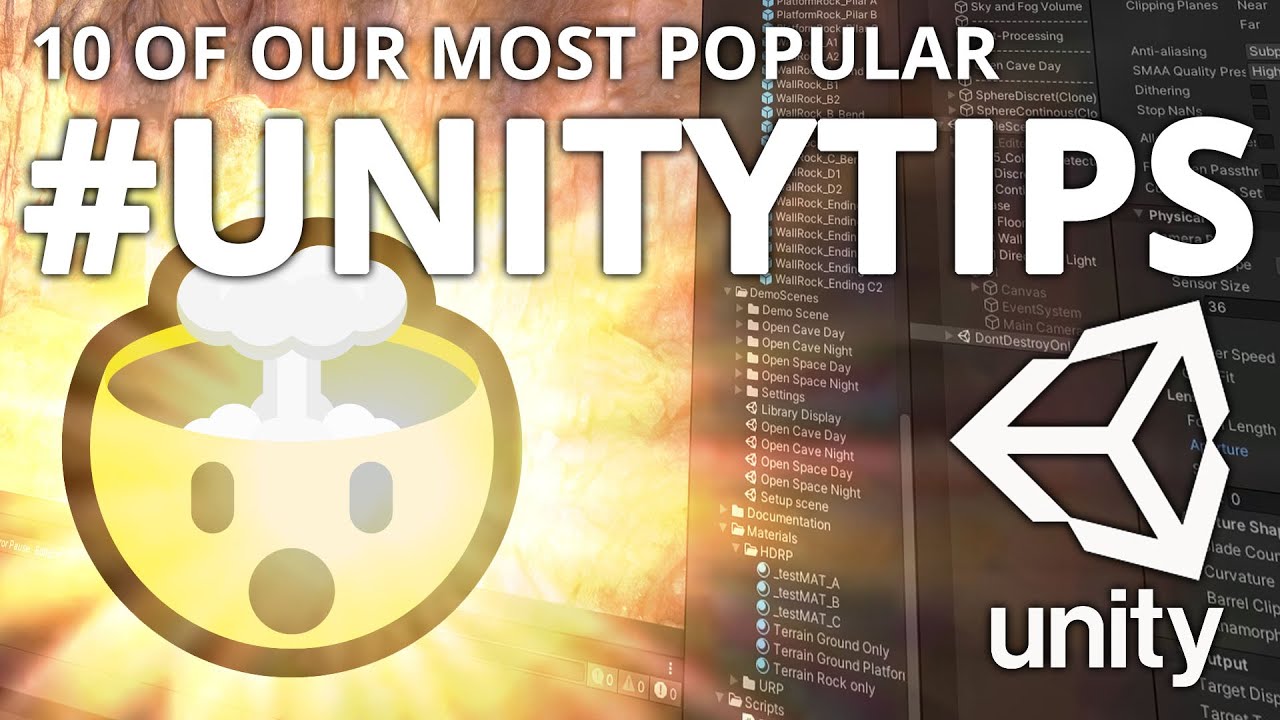 10 of our most popular Unity3d Tips