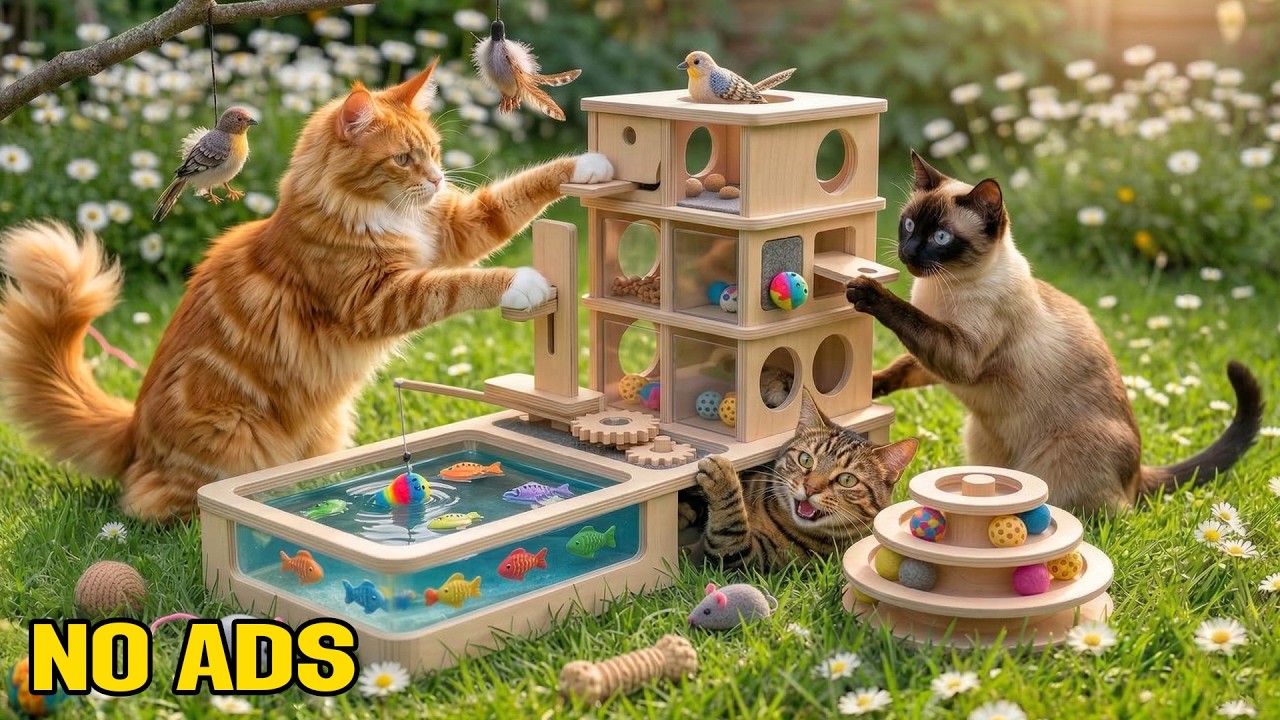 12 Hours Of Calming Music for Cats 😻 Gentle Relaxing Music for Anxious Cats & Deep Sleep