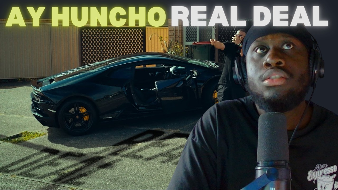 UK Rapper Reacts To AY HUNCHO - REAL DEAL (Official Music Video) 🇦🇺 [REACTION]