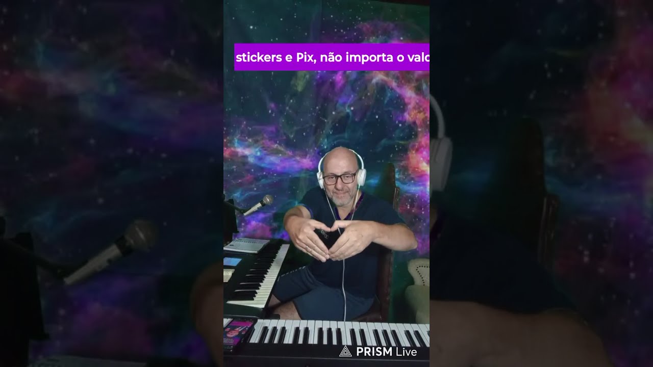 Transmissão ao vivo de Aaron - Gustavo Paula de Almeida