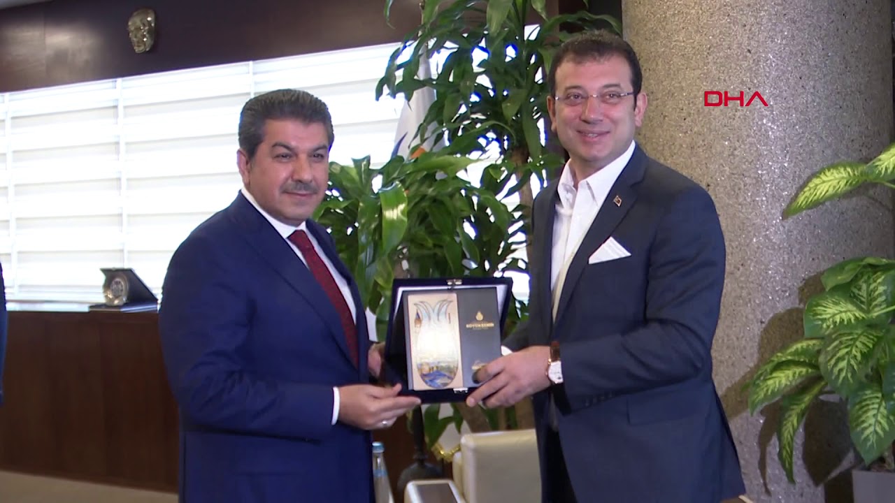Ekrem İmamoğlu, Esenler Belediyesi'ni ziyaret etti