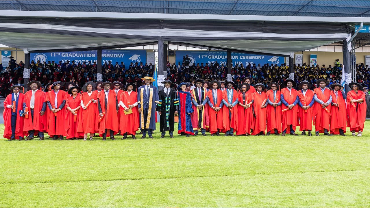 PM Dr. Nsengiyumva presided over the 11th graduation ceremony of the University of Rwanda
