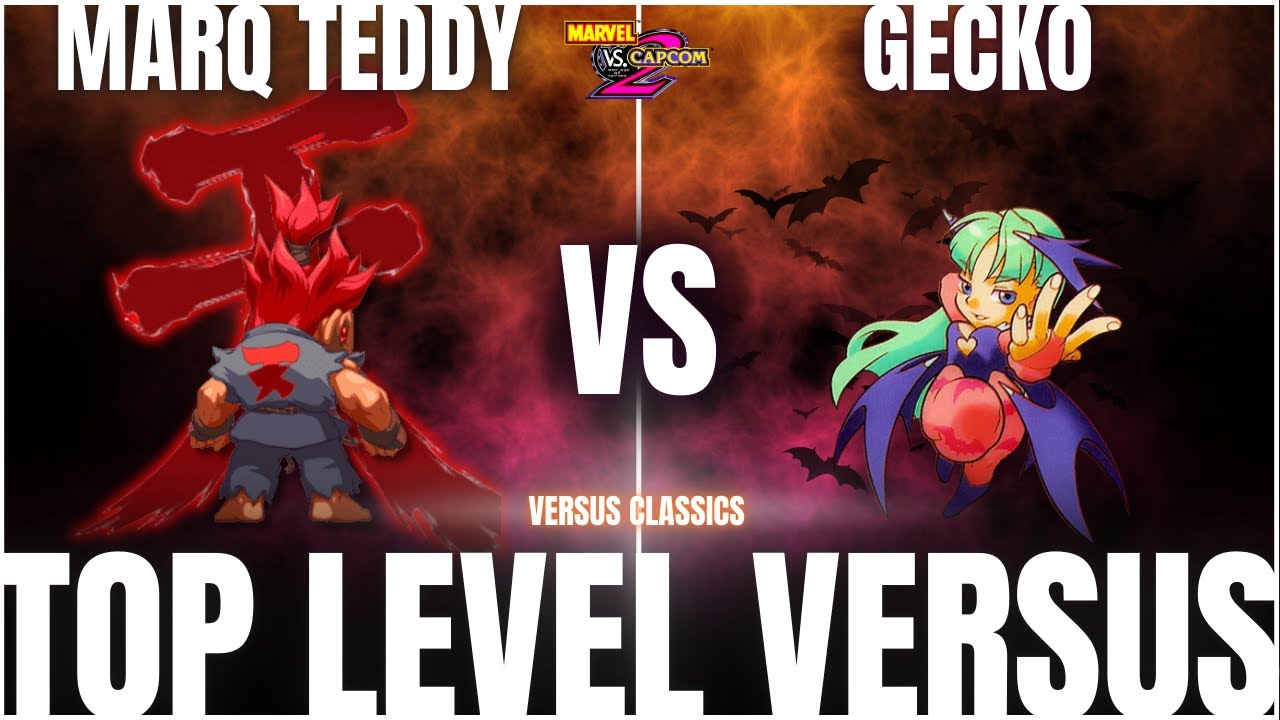 Marvel Vs Capcom 2 - Marq Teddy Vs Gecko - FT5 Fightcade 🔥🔥