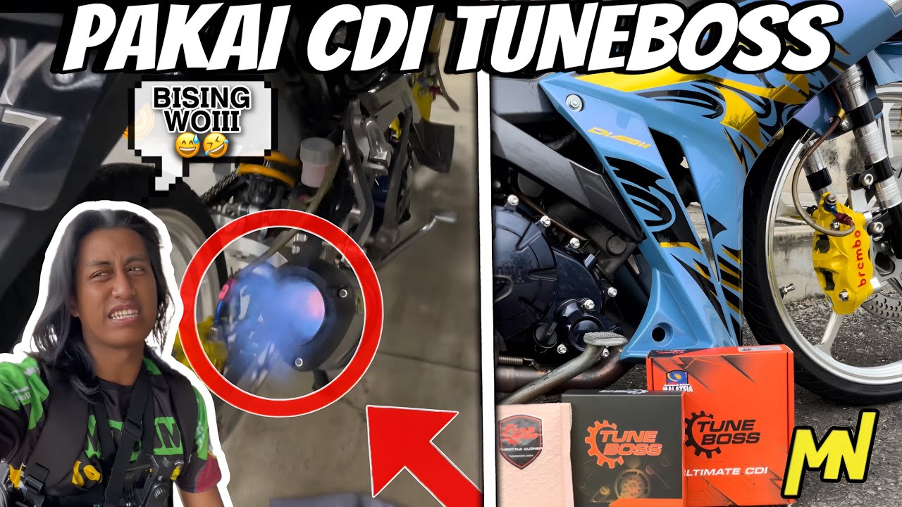Pasang CDI TuneBoss Dekat X1R Aku! | Syahdu Bunyi Nya🤣 | Memang Mintak Kena Saman😈 | Project X1R