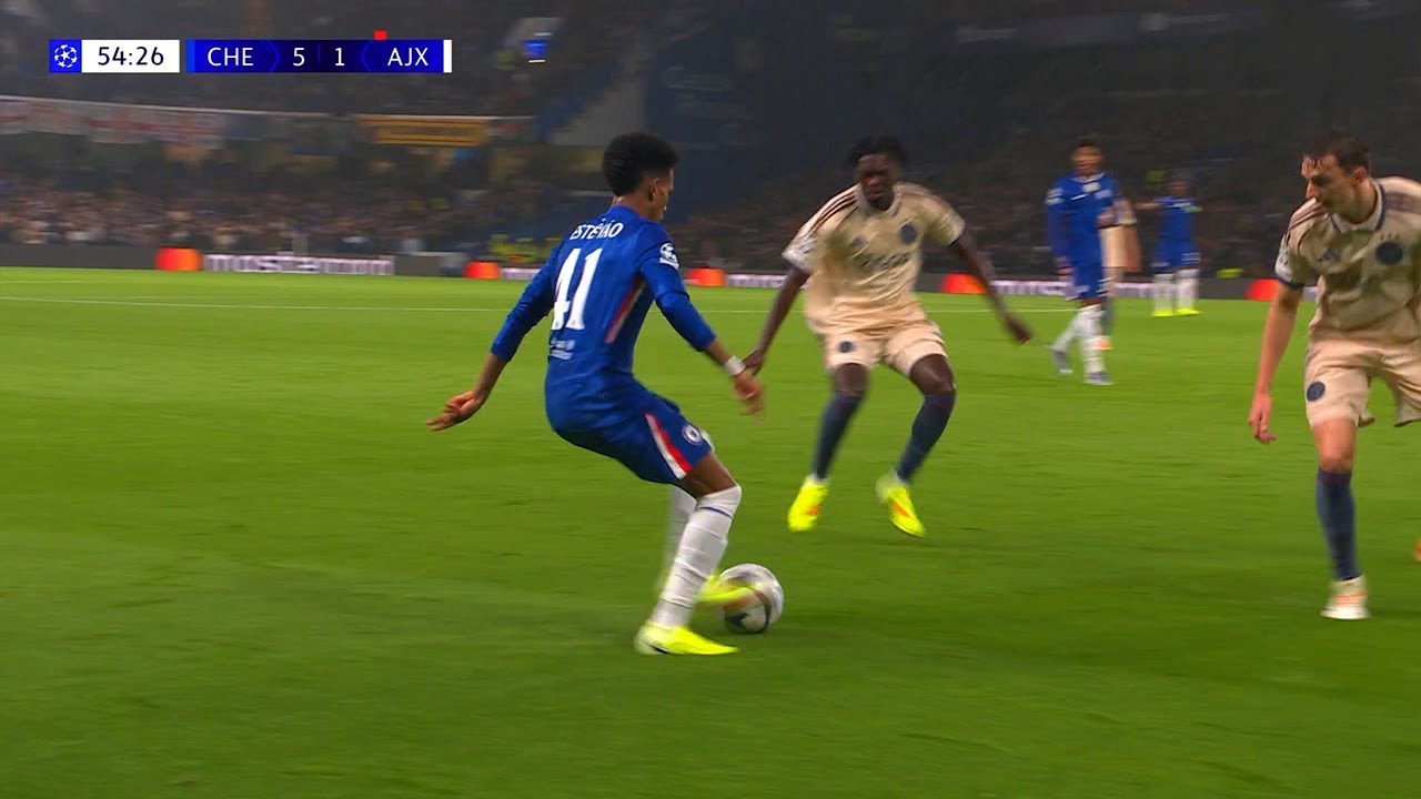 Estêvão Willian vs Ajax 🔥 | The Brazilian Wonderkid Shines 2025