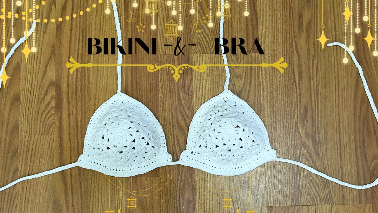 Mandala Flower Bikini Crocheted! Beautiful bikini wear