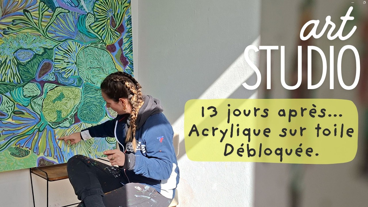 ART STUDIO | 13 après : nouvelle trajectoire pour cette acrylique sur toile