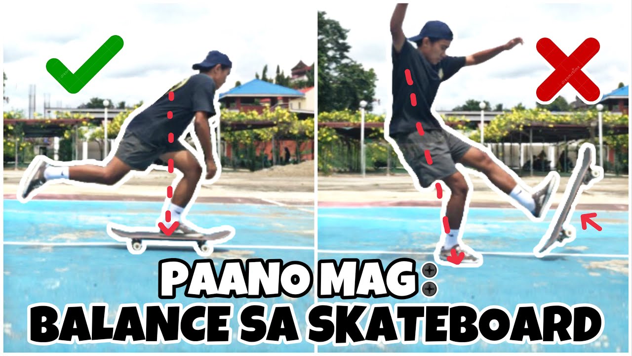 Paano Mag: Balanse sa Skateboard, (Tamang paraan para malaman ang totoong STANCE, Regular o Goofy)