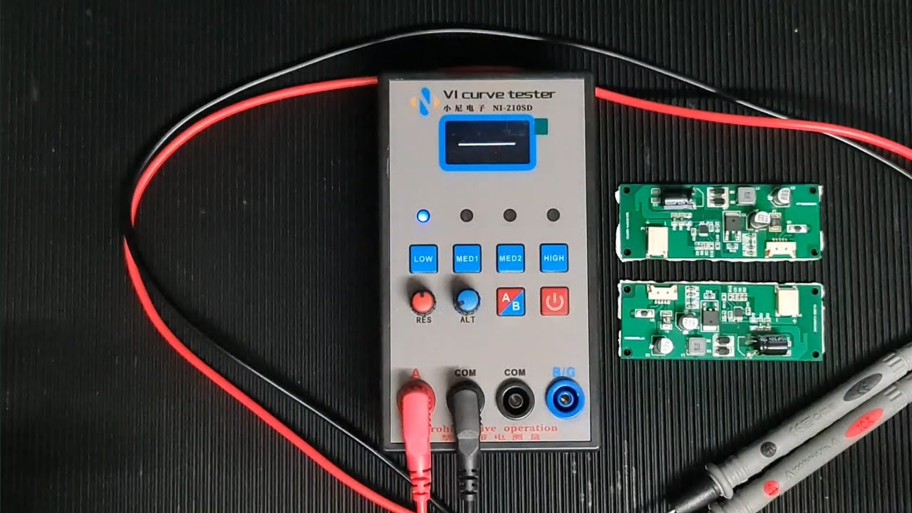 VI  CURVE TESTER   NI-210SD TRASADOR DE CURVAS  2/VIDE0 (REVISÍON).
