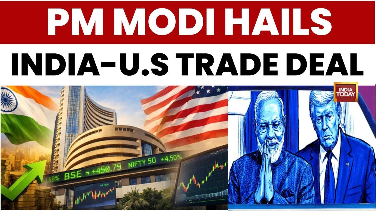 PM Narendra Modi Hails India-US Interim Trade Deal as a Boost for 'Make In India' | India Today News