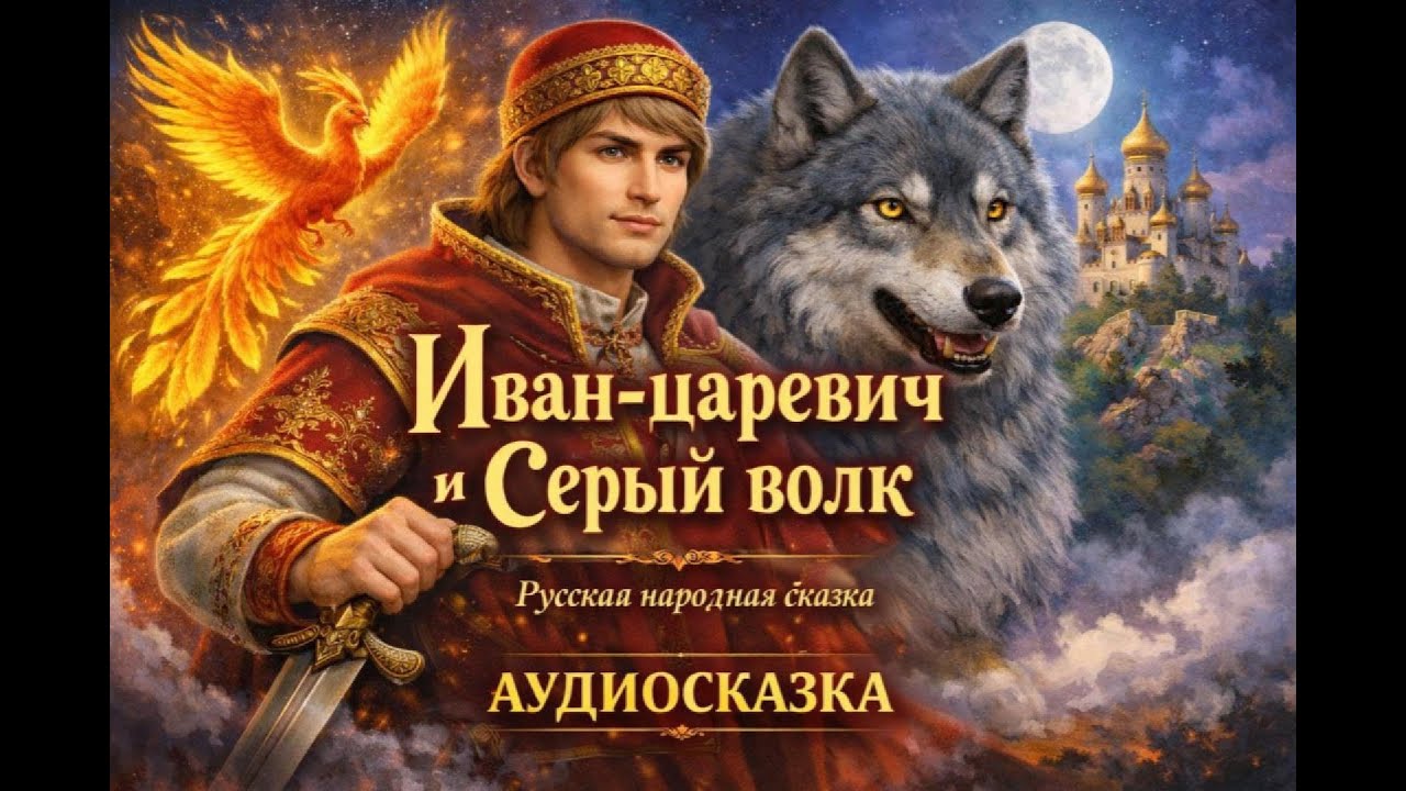 иван царевич и серый волк #засыпайка #сказка #аудиосказка #волк