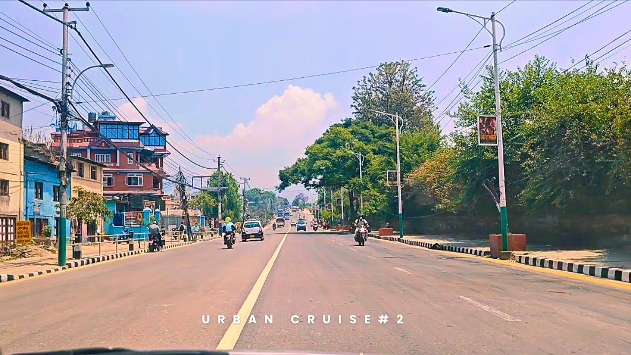 Morning Drive from Bhaktapur to Kathmandu | Sallaghari to Kamalpokhari | 4K City Drive | No Music