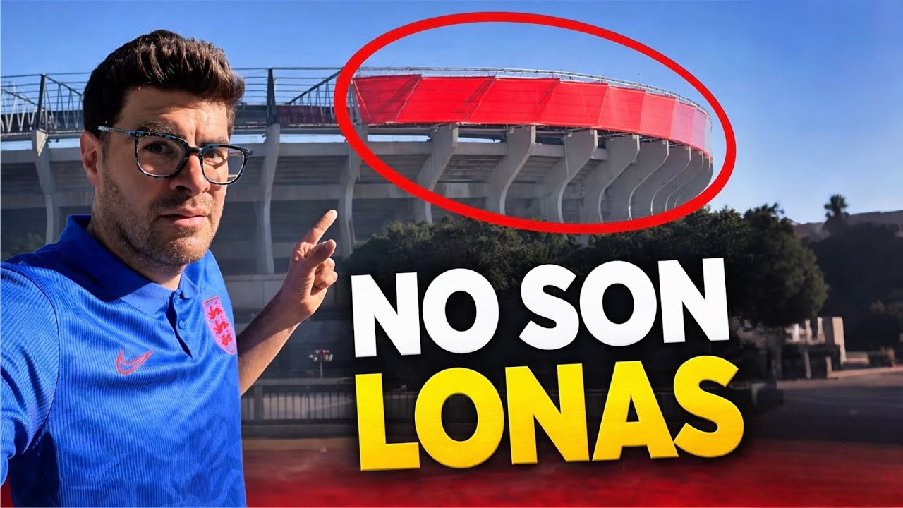 😳 NO son lonas: esto le están poniendo al Estadio Azteca rumbo al Mundial 2026