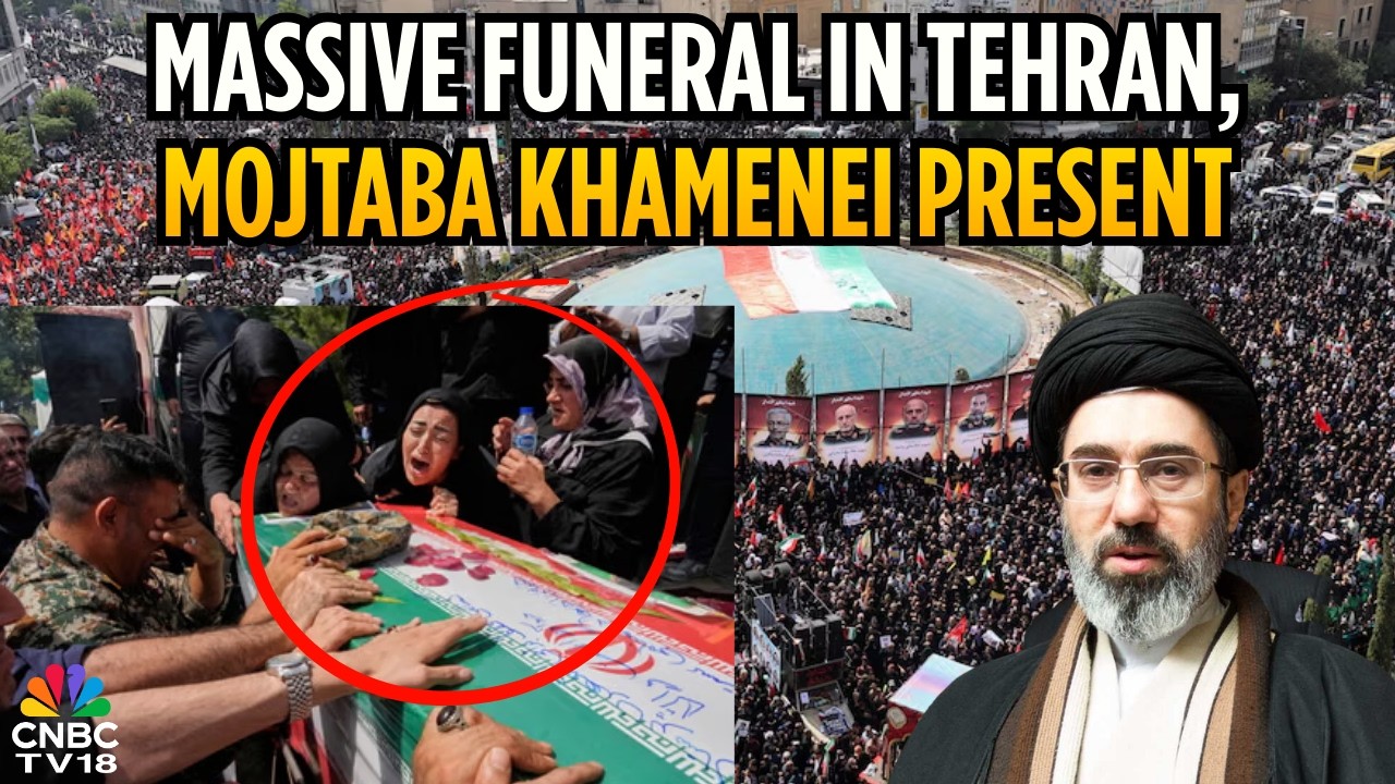 Thousands Mourn in Tehran For War Victims, Mojtaba Khamenei Attends Ceremony | US Vs Iran | N18G