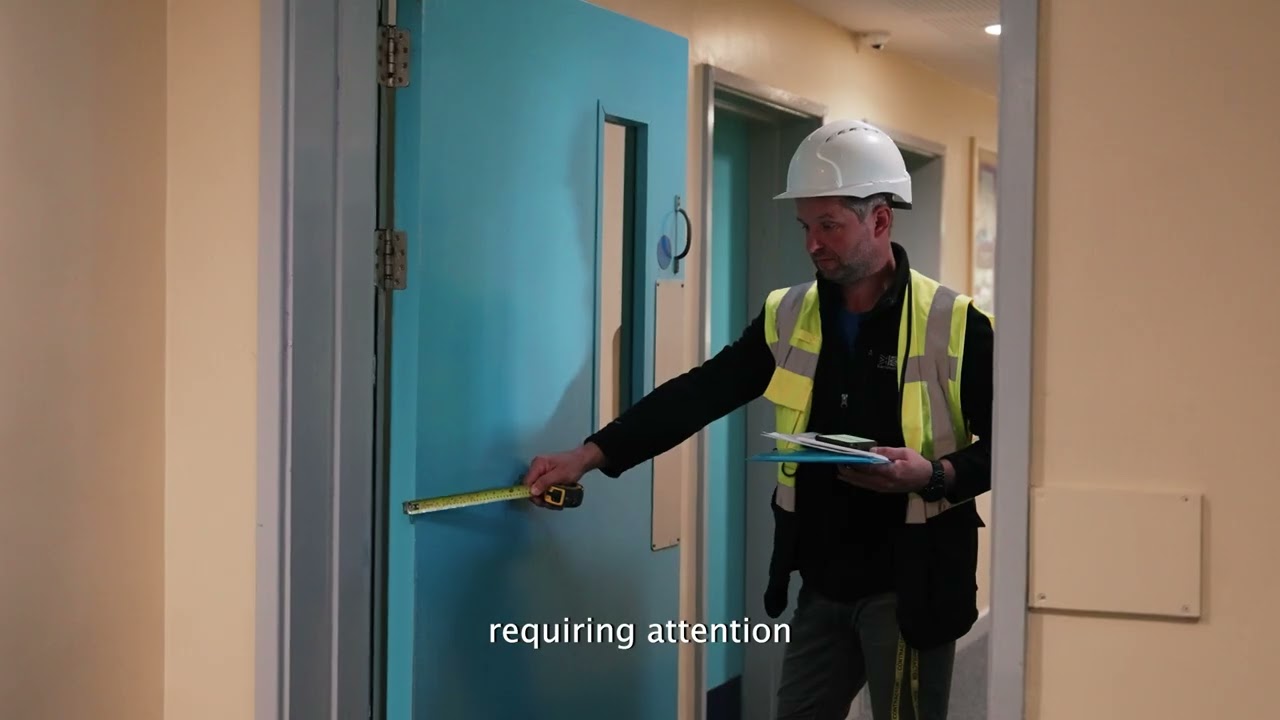 Fire Door Inspections - ALERON Fire Door Surveys | Fire Door Inspection Requirements