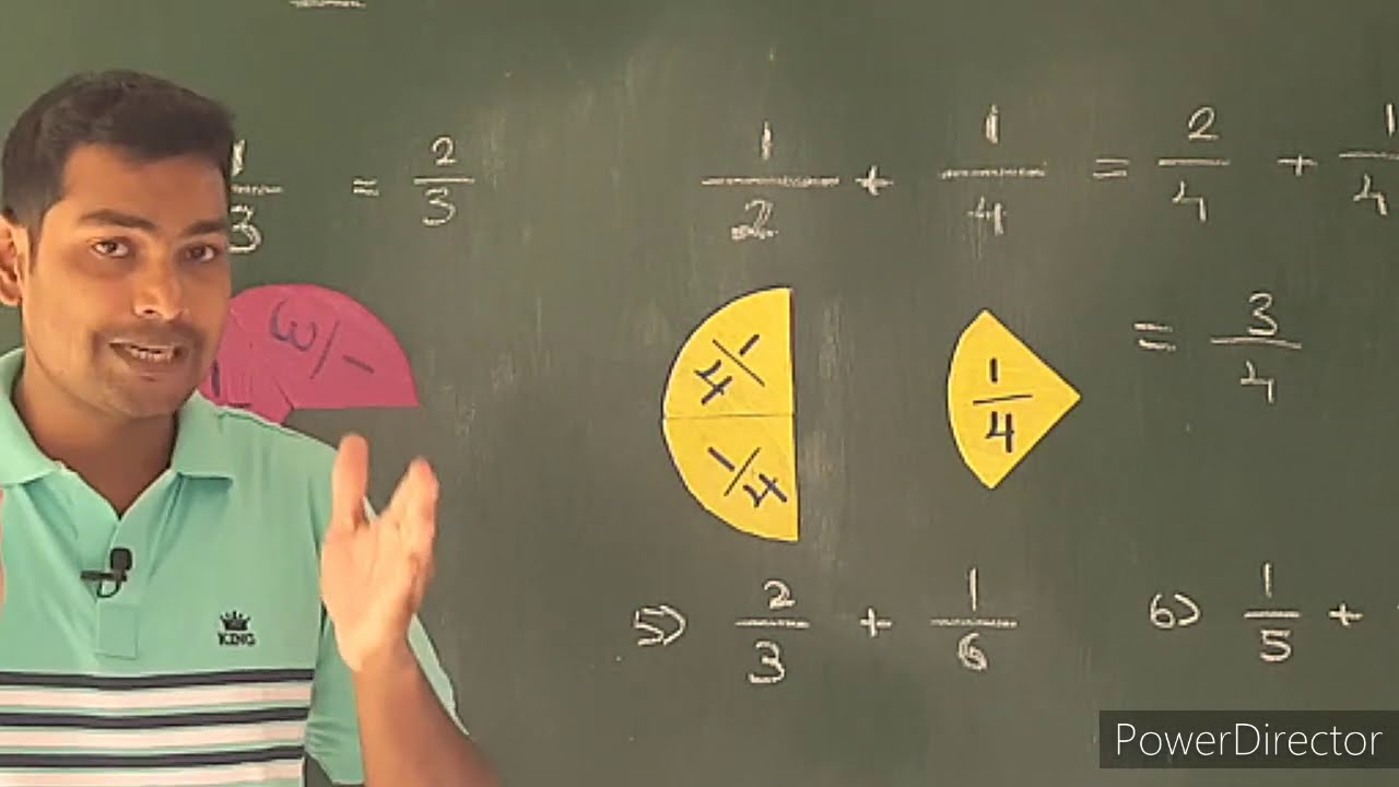 பின்னம் கூட்டல் கழித்தல் அடிப்படை விளக்கம் /Fraction Addition Subtraction Basic Description