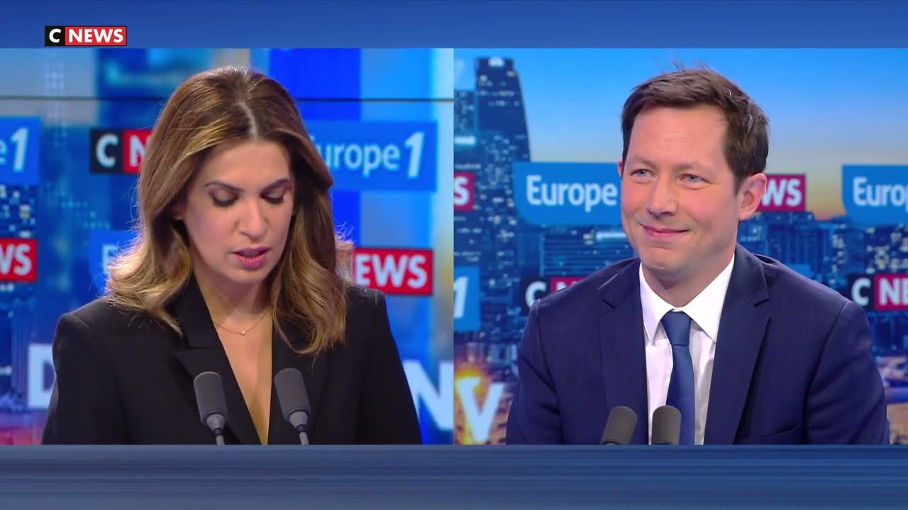 François-Xavier Bellamy dans La Grande Interview Europe 1-CNews