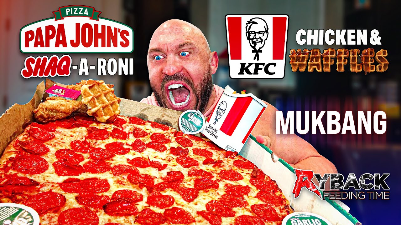 Ryback 5K+ Calorie Challenge Mukbang!
