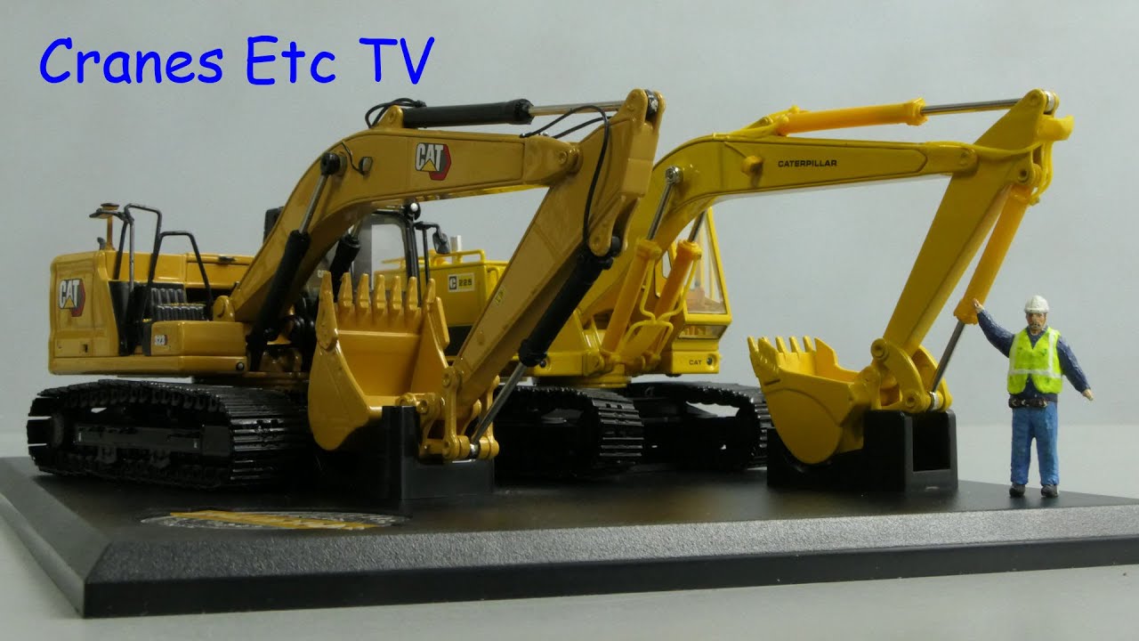 Экскаватор Evolution от Diecast Masters Caterpillar 225/323 от Cranes Etc TV
