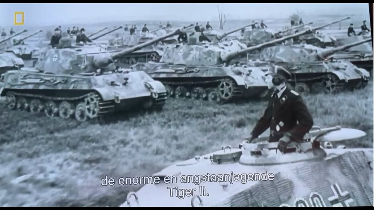 Peiper leaves behind his Tiger Tanks at La Gleize