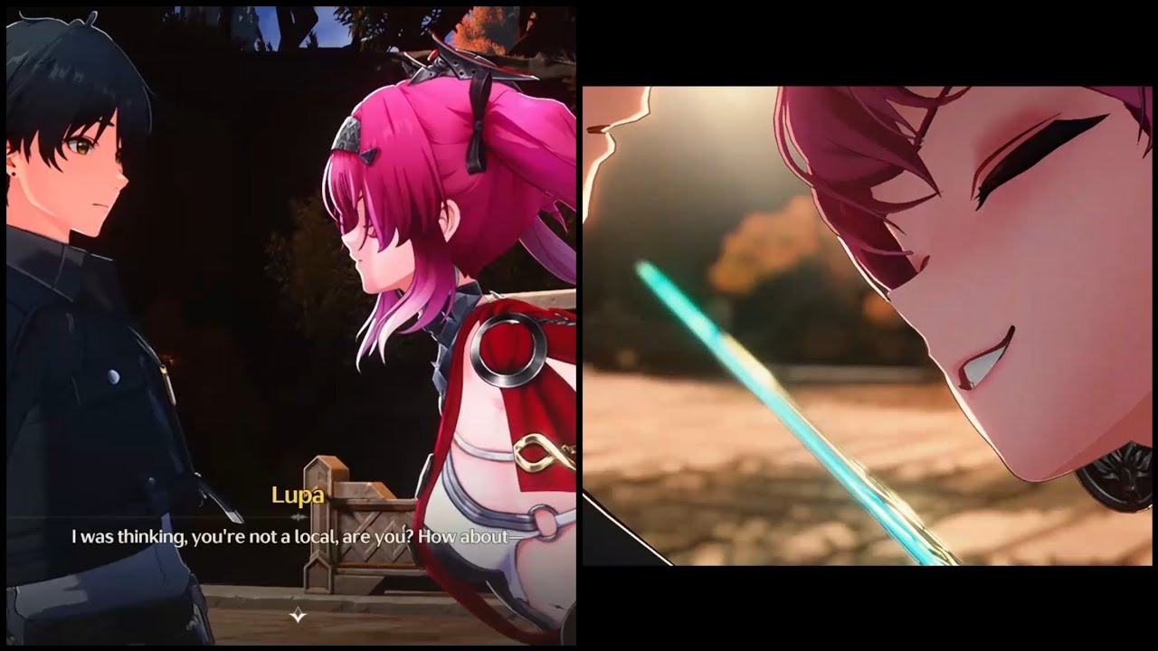 Lupa Sniffs Rover & makes him her Partner (Cutscene) | Wuthering Waves