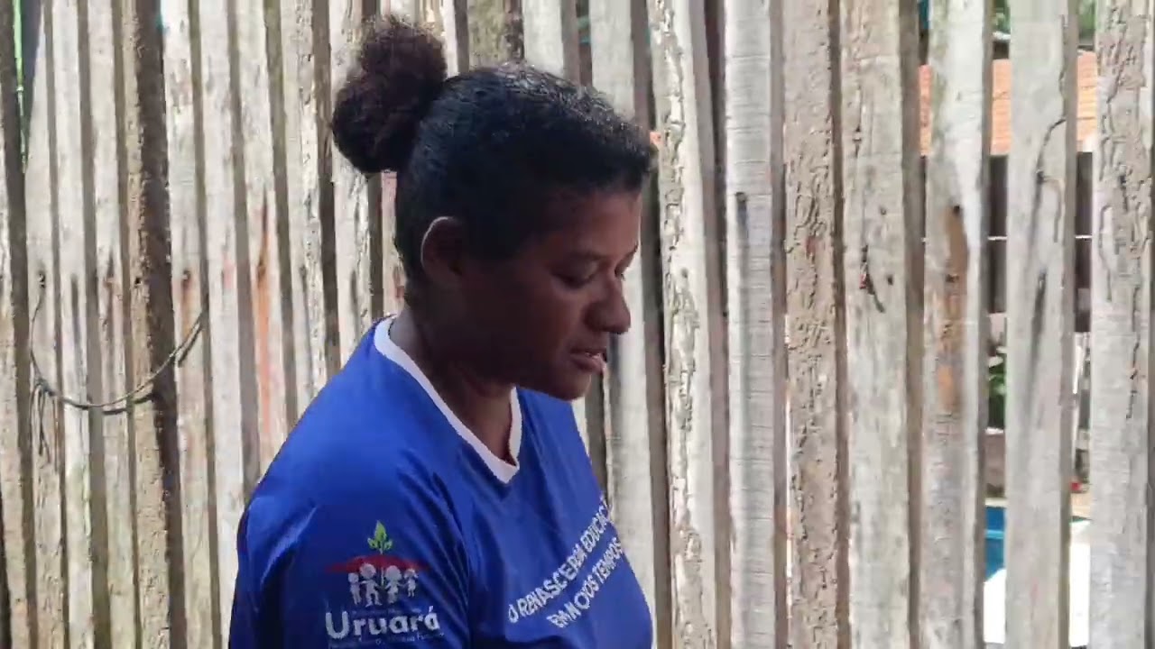 Dia de limpeza no quintal 