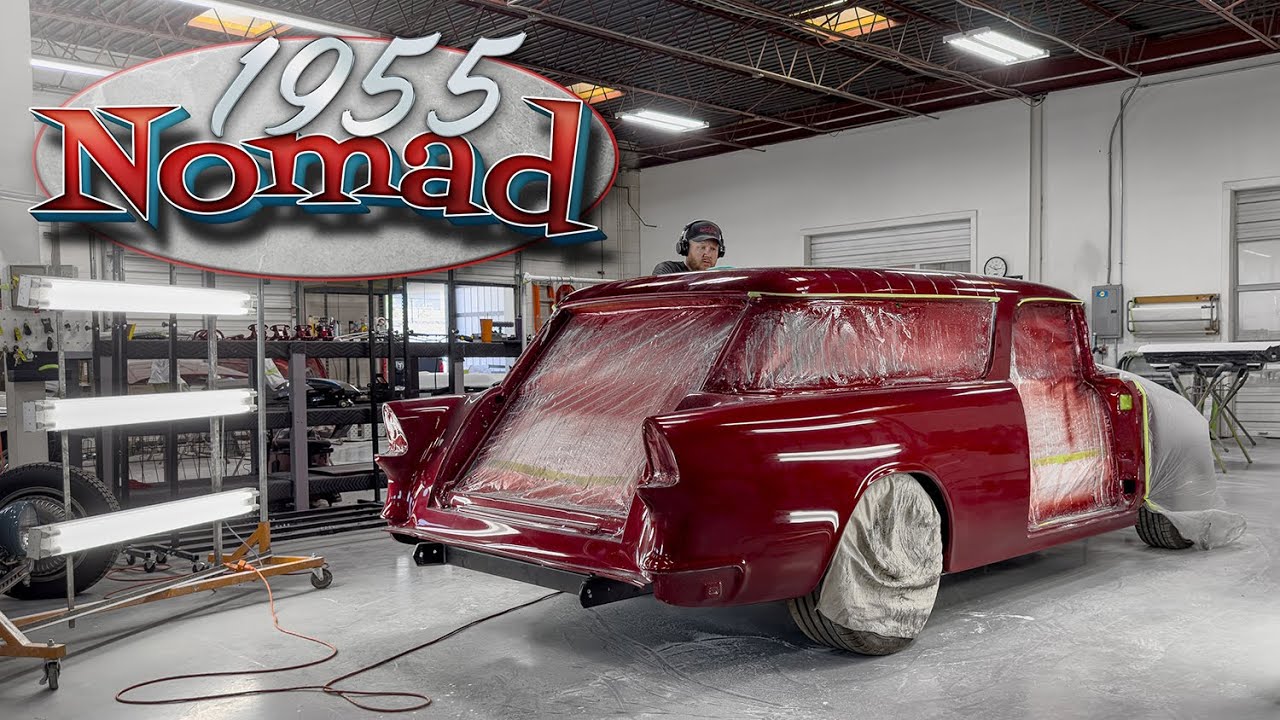 55 Chevrolet Nomad • Часть 1 • Покраска и кузов